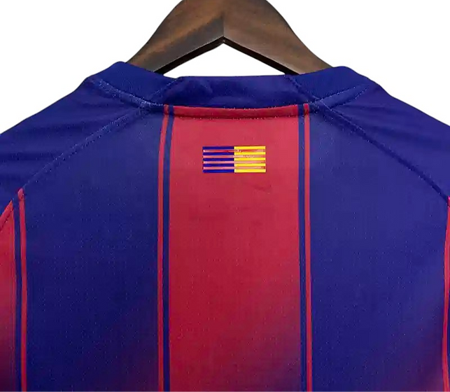 Barcelona LS Home Shirt 2025/2026 - Retro Shirt Stories