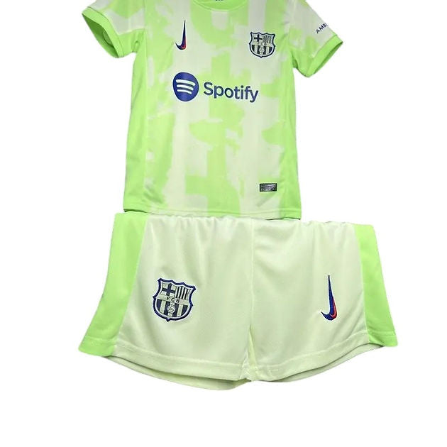 Barcelona 3rd Kids Kit 2024/2025 - Retro Shirt Stories
