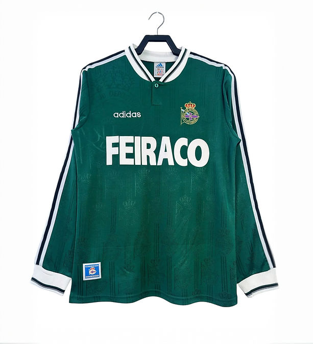 Retro Deportivo La Coruna LS Away Shirt 1999/2000) - Retro Shirt Stories