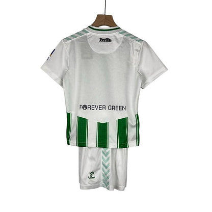 Real Betis Home Kids Kit 2023/2024 - Retro Shirt Stories