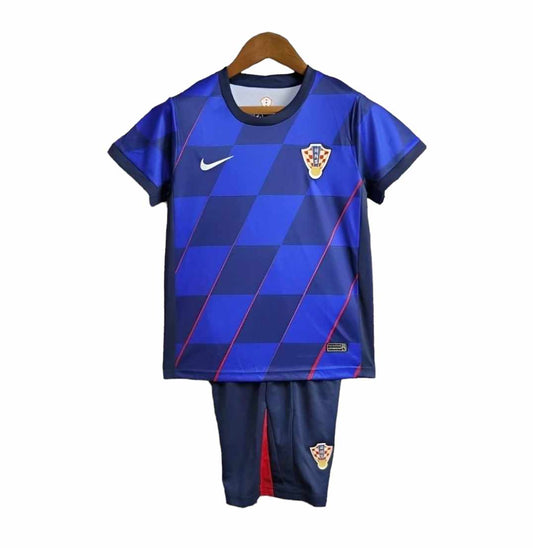 Croatia Away Kids Kit 2024 - Retro Shirt Stories