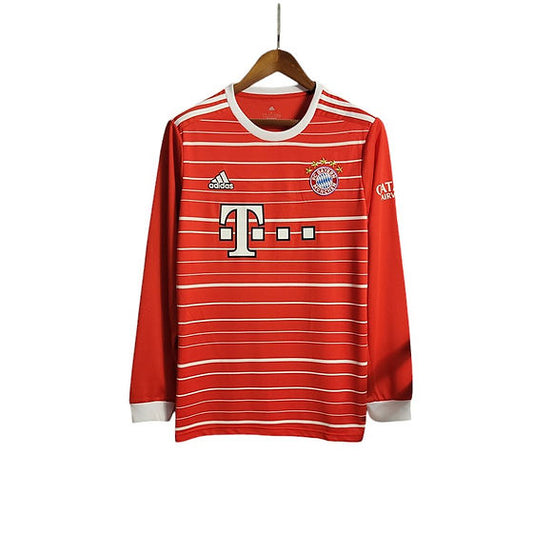 Bayern Munich LS Home Shirt 2022/2023 - Retro Shirt Stories