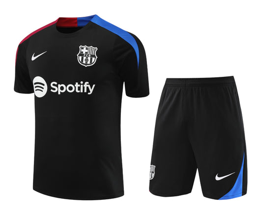 Barcelona 2024/2025 Kids Training Kit Black - Retro Shirt Stories