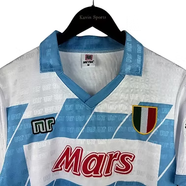 Retro Napoli 3rd Shirt 1990/1991 - Retro Shirt Stories
