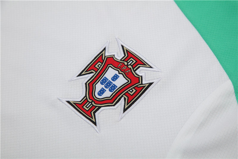 Portugal 2024 Kids Training Kit White - Retro Shirt Stories