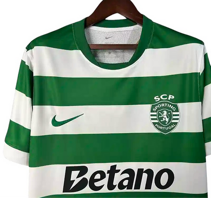 Sporting Lisbon Home Shirt 2025/2026 - Retro Shirt Stories