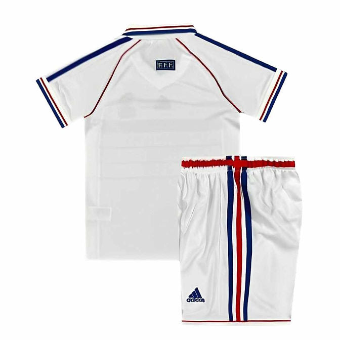 Retro France Away Kids Kit 1998 - Retro Shirt Stories