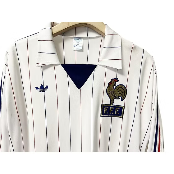 Retro France LS Away Shirt 1980/1982 - Retro Shirt Stories