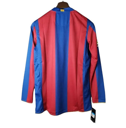 Retro Barcelona LS Home Shirt 2007/2008 - Retro Shirt Stories