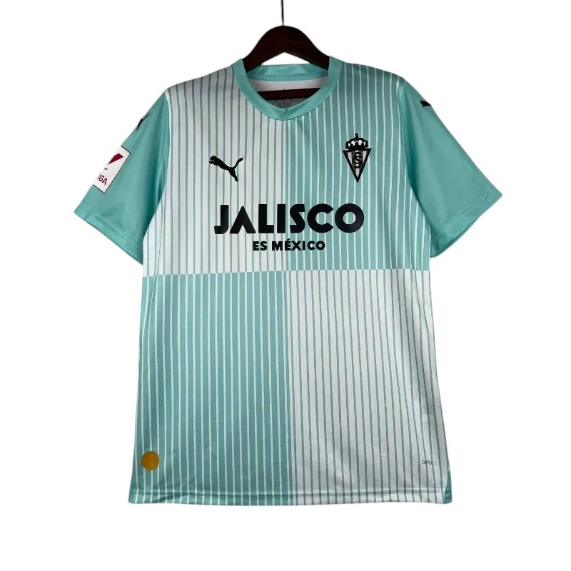 Sporting Gijón Away Shirt 2023/2024 - Retro Shirt Stories