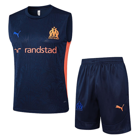 Marseille Training Vest Kit 2025/2026 - Retro Shirt Stories