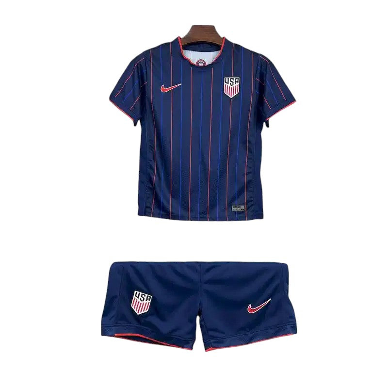 U.S.A Away Kids Kit 2025 - Retro Shirt Stories