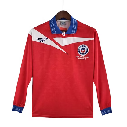 Retro Chile LS Home Shirt 1998 - Retro Shirt Stories