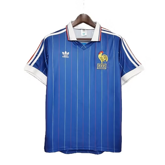 Retro France Home Shirt 1982 - Retro Shirt Stories