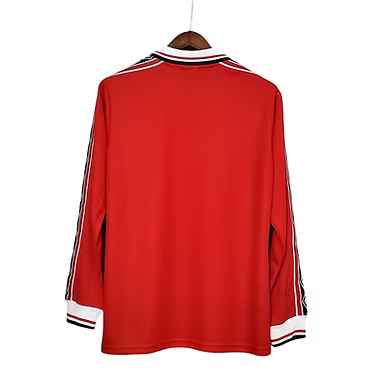 Retro Manchester United LS Home Shirt 1998/2000 - Retro Shirt Stories
