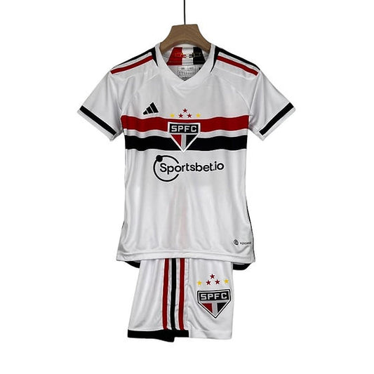 Sao Paulo Home Kids Kit 2023/2024 - Retro Shirt Stories