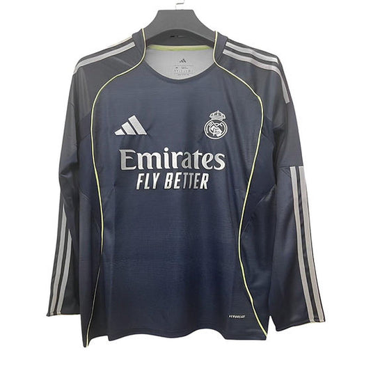 Real Madrid LS Away Shirt 2025/2026 - Time Warp Kits