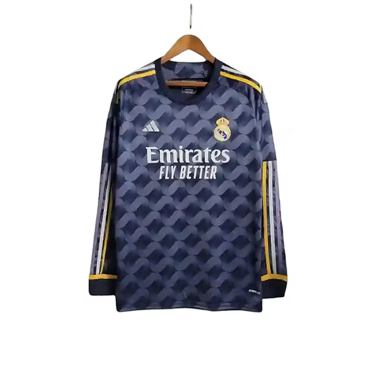 Real Madrid LS Away Shirt 2023/2024 - Retro Shirt Stories