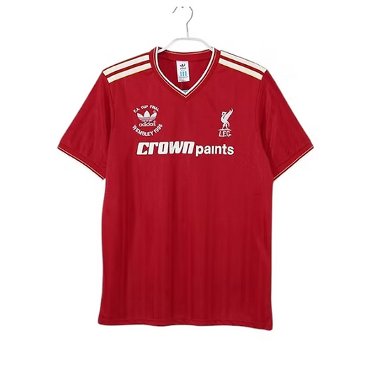 Retro Liverpool Home FA Cup Final Shirt 1986/1987 - Retro Shirt Stories