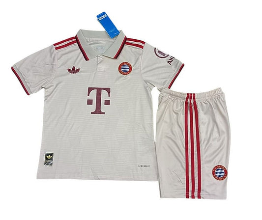 Bayern Munich 3rd Kids Kit 2024/2025 - Retro Shirt Stories