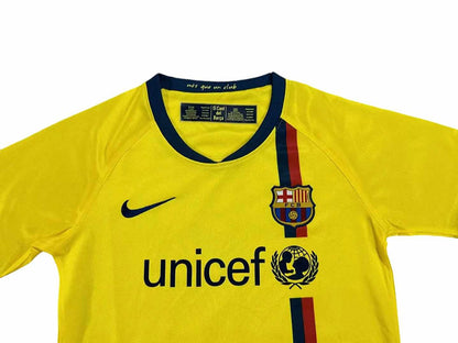 Retro Barcelona Away Kids Kit 2008/2009 - Retro Shirt Stories