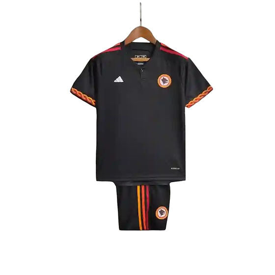Roma 3rd Kids Kit 2023/2024 - Retro Shirt Stories