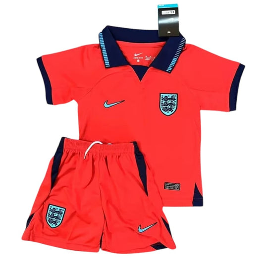 England Away Kids Kit 2022 - Retro Shirt Stories