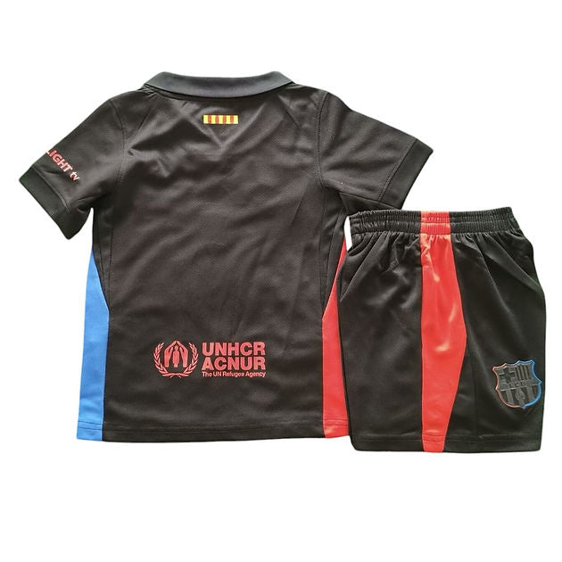 Barcelona Away Kids Kit 2024/2025 - Retro Shirt Stories