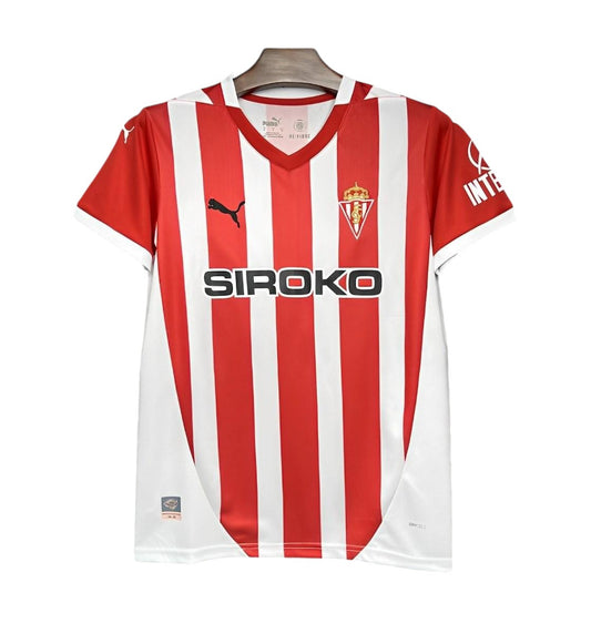 Sporting Gijón Home Shirt 2024/2025 - Retro Shirt Stories