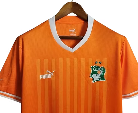 Ivory Coast Home Shirt 2022 - Retro Shirt Stories