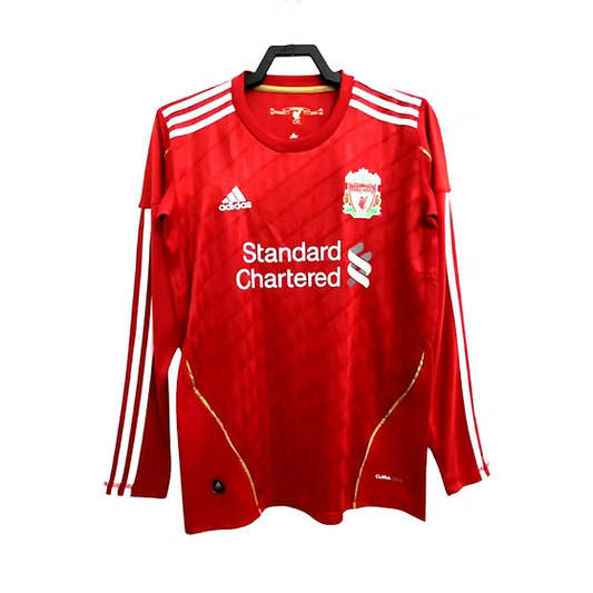 Retro Liverpool LS Home Shirt 2010/2011 - Retro Shirt Stories