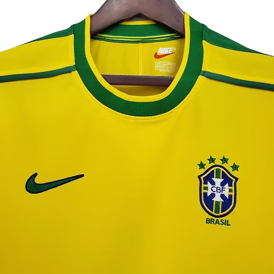 Retro Brazil Home Shirt 1998 - Retro Shirt Stories
