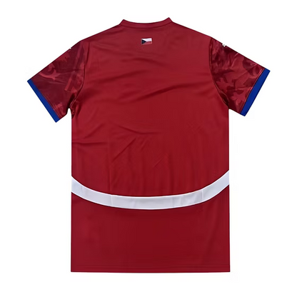 Czech Republic Home Shirt 2024 - Retro Shirt Stories