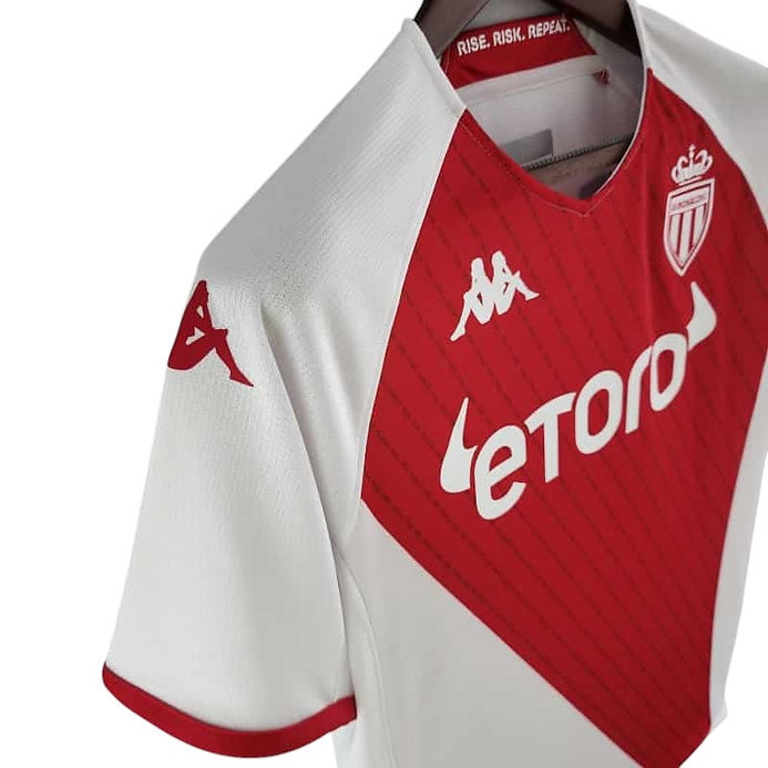 Monaco Home Shirt 2022/2023 - Retro Shirt Stories