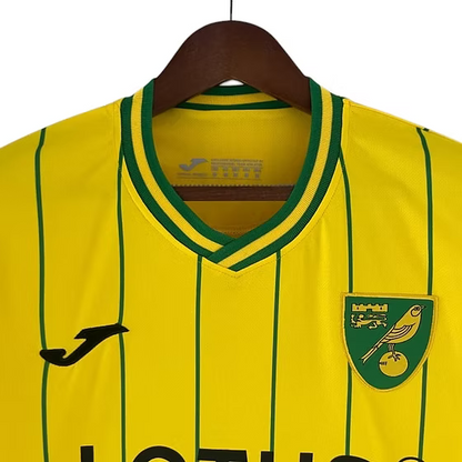 Norwich City Home Shirt 2022/2023 - Retro Shirt Stories