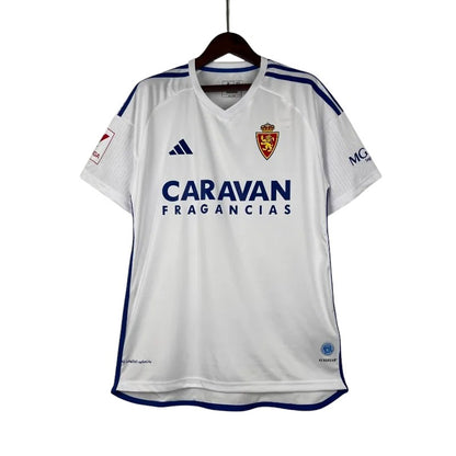 Real Zaragoza Home Shirt 2023/2024 - Retro Shirt Stories