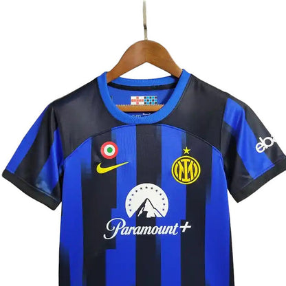 Inter Milan Home Kids Kit 2023/2024 - Retro Shirt Stories