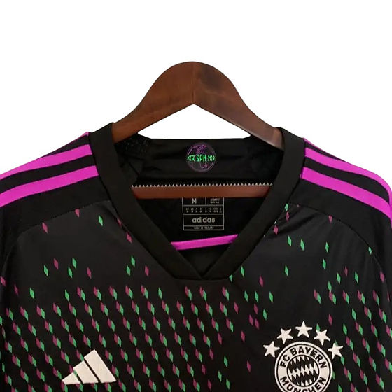 Bayern Munich LS Away Shirt 2023/2024 - Retro Shirt Stories