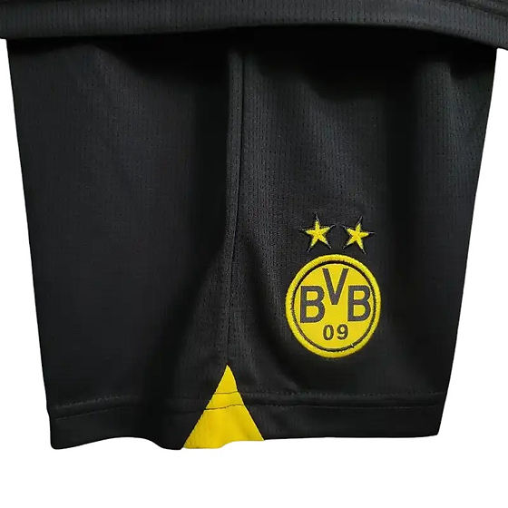 Borussia Dortmund Home Kids Kit 2023/2024 - Retro Shirt Stories