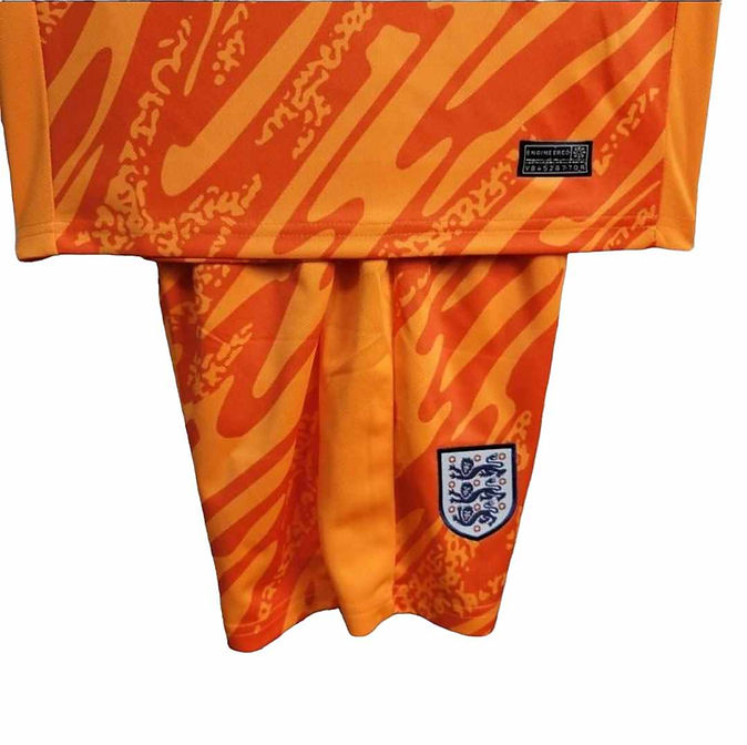Euro 2024 England GK Kids Kit - Retro Shirt Stories