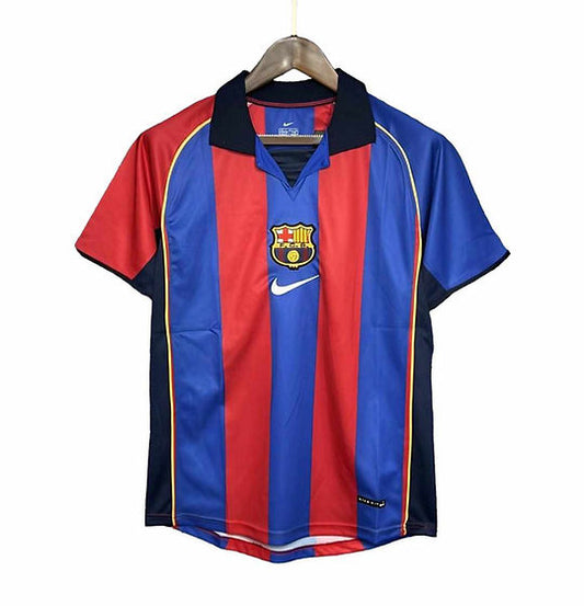 Retro Barcelona Home Shirt 2001/2002 - Retro Shirt Stories