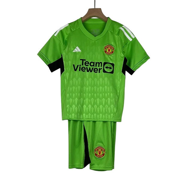 Manchester United GK Kids Kit 2023/2024 - Retro Shirt Stories