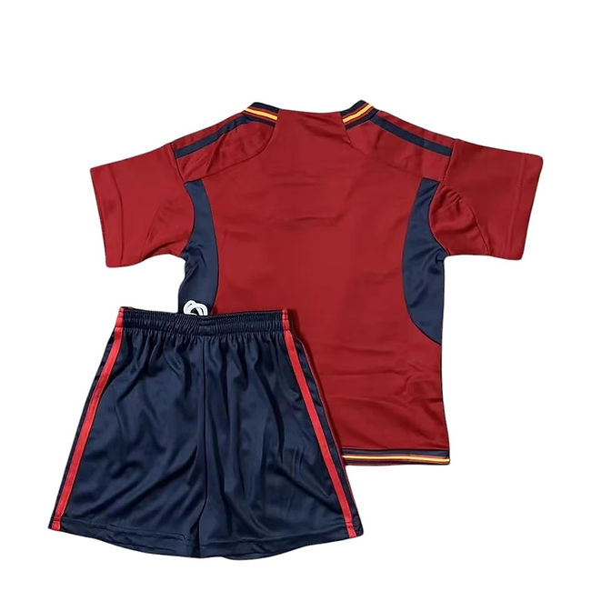 Spain Home Kids Kit 2022 - Retro Shirt Stories