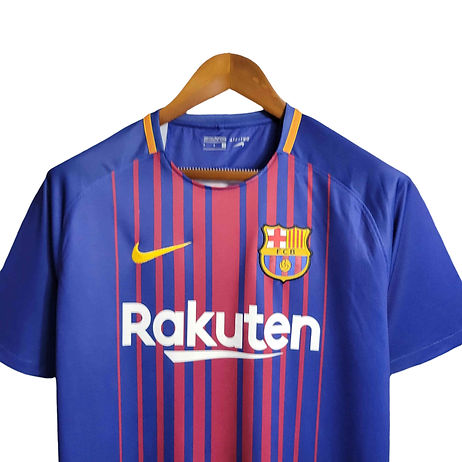 Retro Barcelona Home Shirt 2017/2018 - Retro Shirt Stories