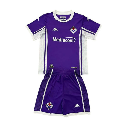Fiorentina Home Kids Kit 2025/2026 - Retro Shirt Stories