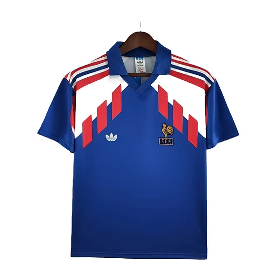 Retro France Home Shirt 1988/1990 - Retro Shirt Stories