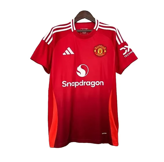 Manchester United Home Shirt 2024/2025 - Retro Shirt Stories