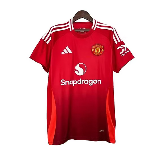 Manchester United Home Shirt 2024/2025 - Retro Shirt Stories