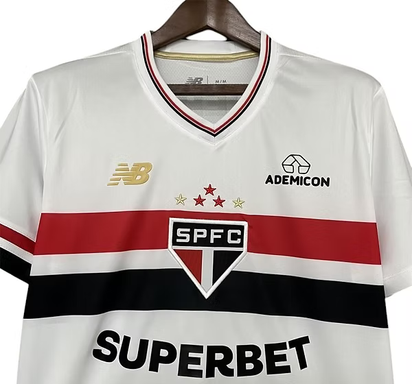 Sao Paulo Home Shirt 2025/2026 - Retro Shirt Stories