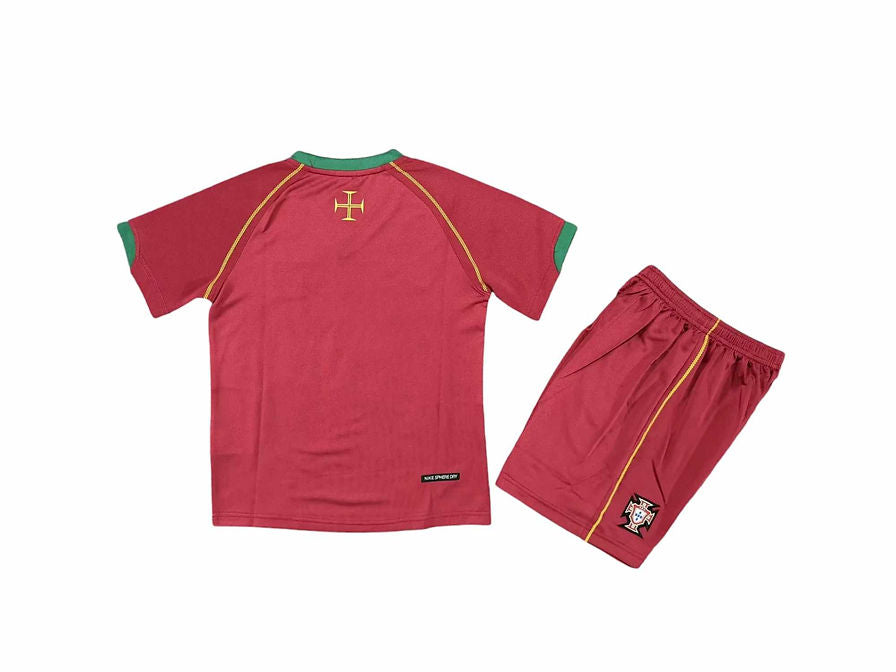 Retro Portugal Home Kids Kit 2006 - Retro Shirt Stories